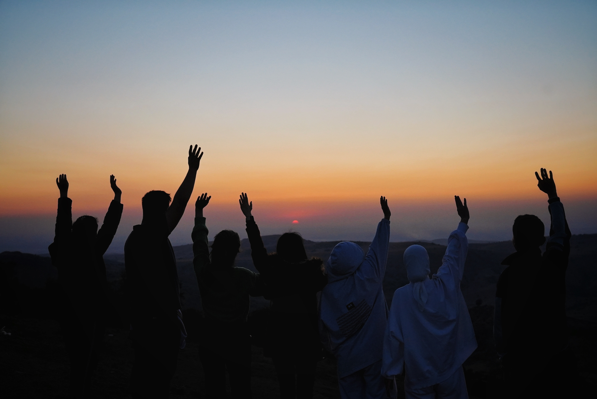 Camp where the sun rises before the valley.